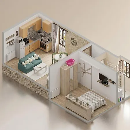 Casa de Férias Escapade à 2 Sur Avec Jardin Cosy